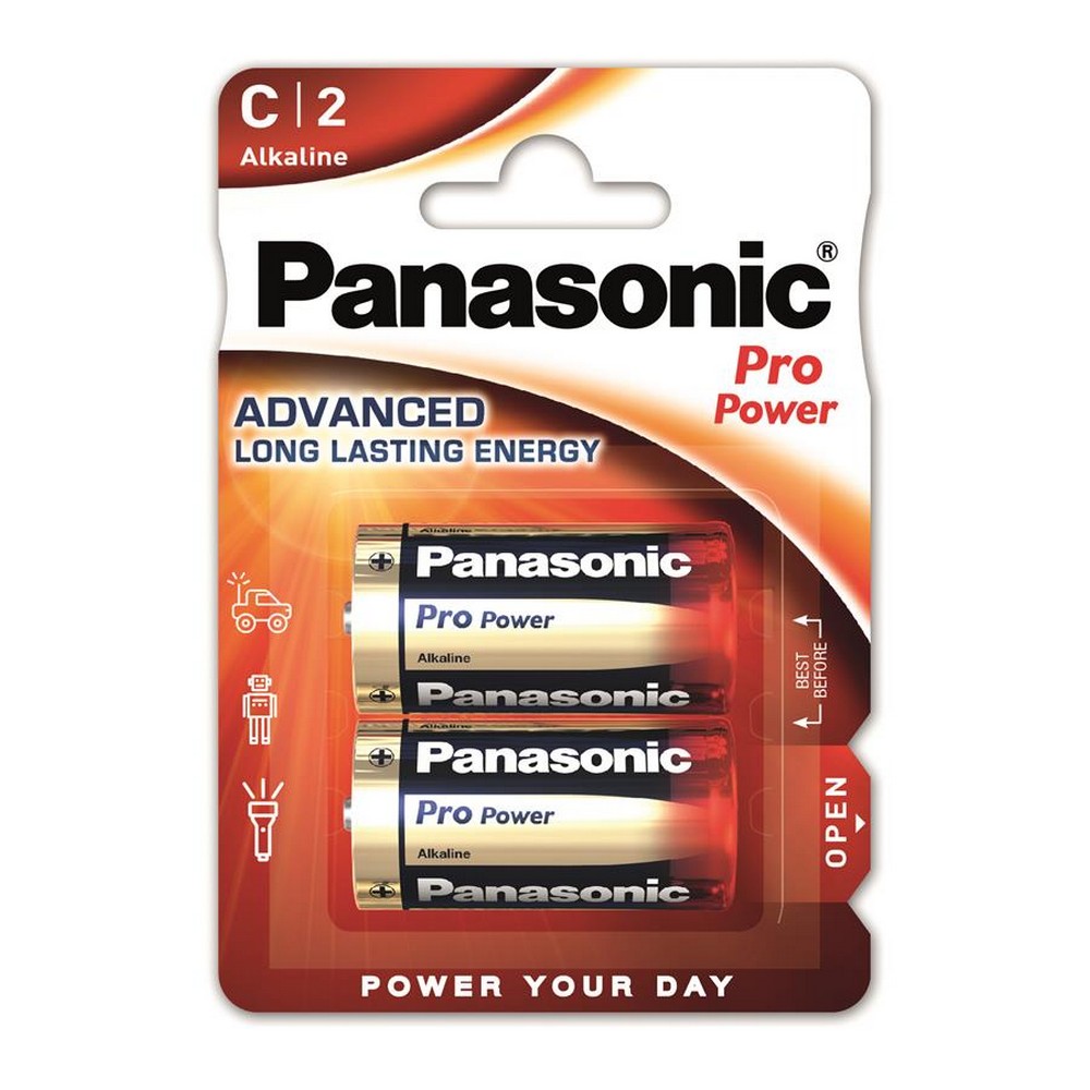 Батарейка Panasonic Pro Power C [BLI 2 Alkaline]