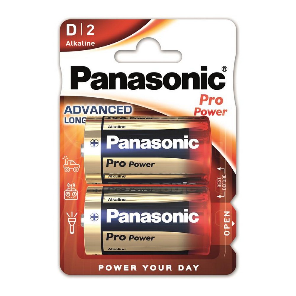 Батарейка Panasonic Pro Power D [BLI 2 Alkaline]
