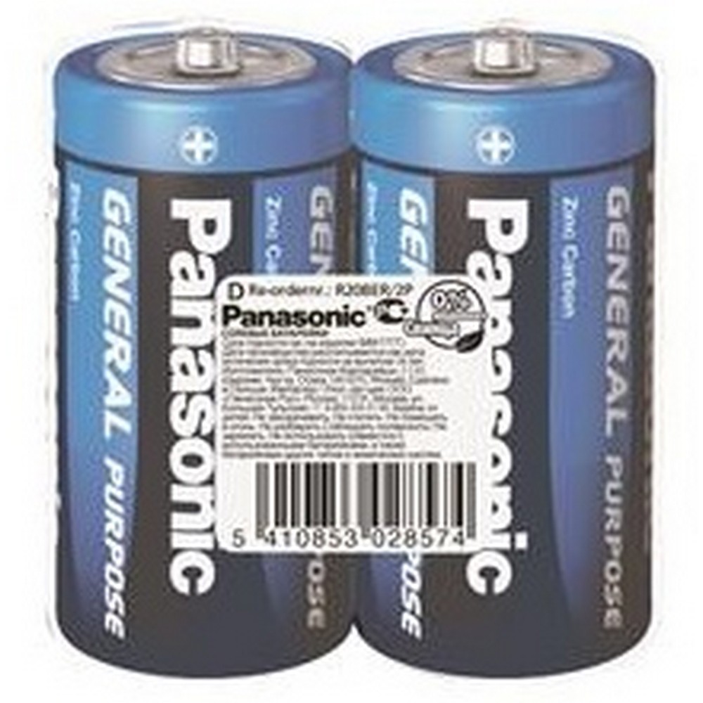 Батарейка Panasonic General Purpose R [20 Tray 2 Zink-Carbon] в інтернет-магазині, головне фото