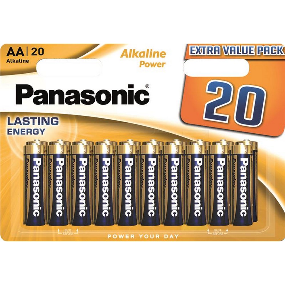 Батарейка Panasonic Alkaline Power AA [BLI 20]