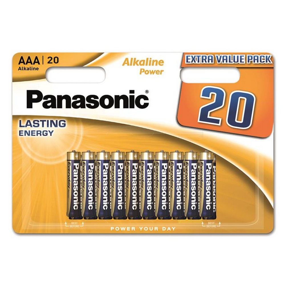 Батарейки типа ААА Panasonic Alkaline Power AAA [BLI 20]