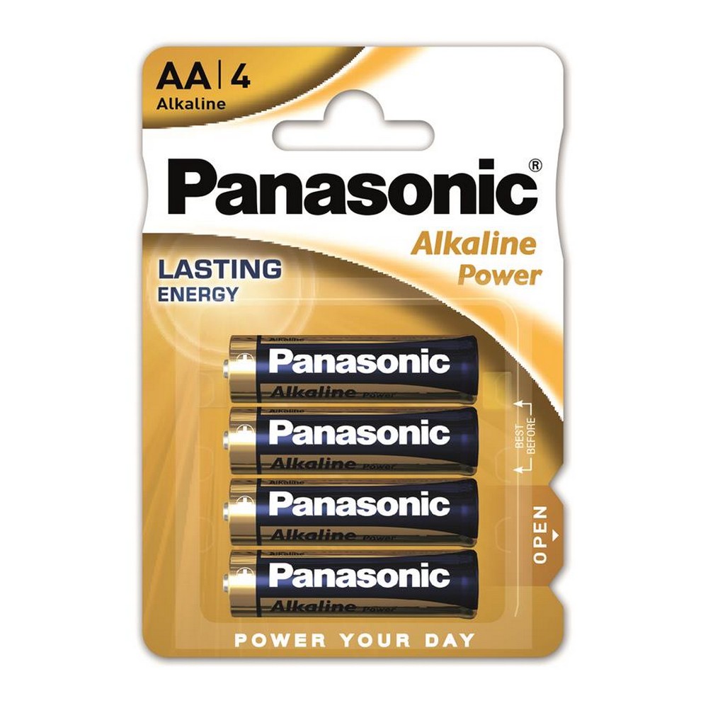 Батарейка Panasonic Alkaline Power AA [BLI 4]