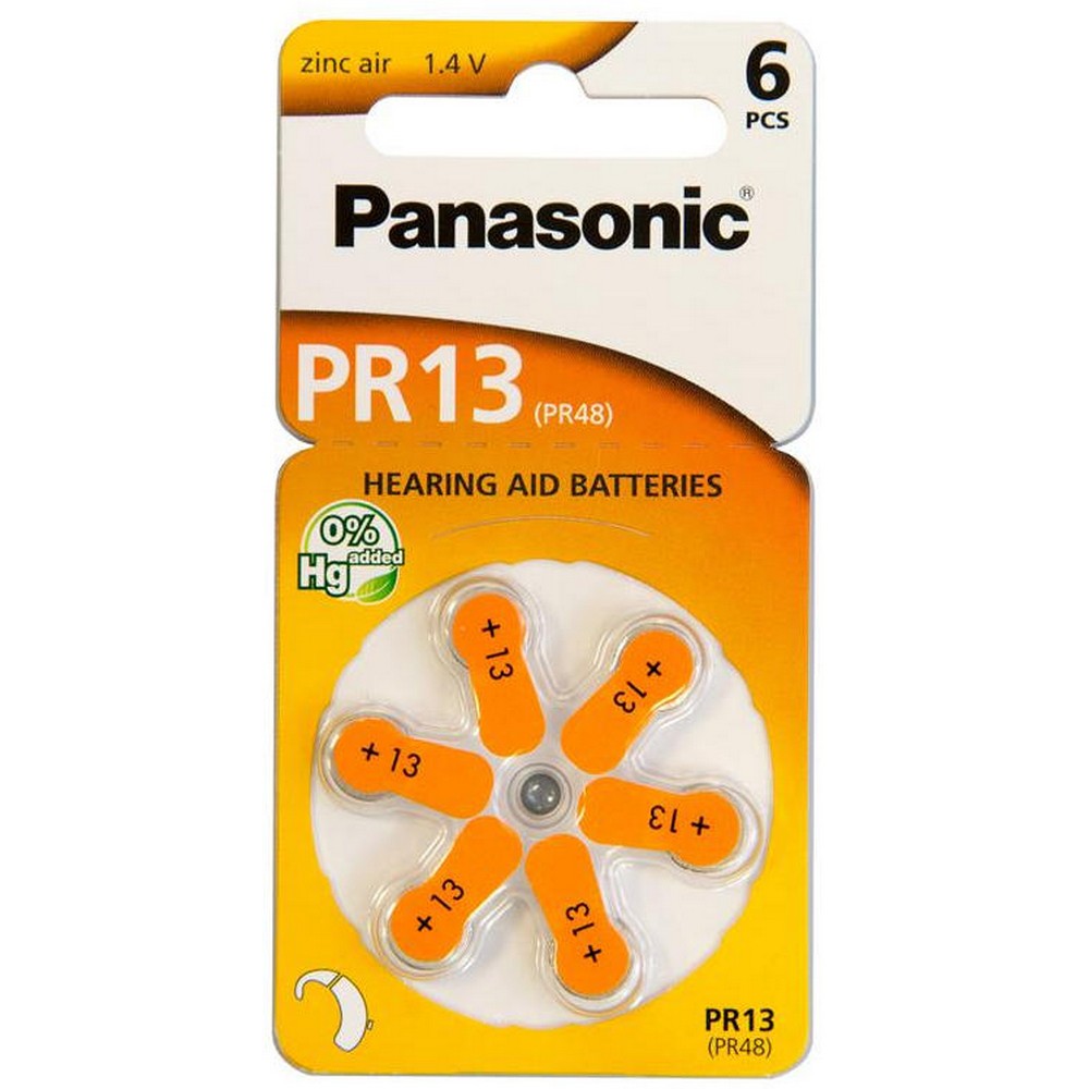 Купить батарейка Panasonic PR-13 BLI 6 в Житомире