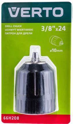 Відгуки патрон Verto 3/8"x24, 10мм (66H208)