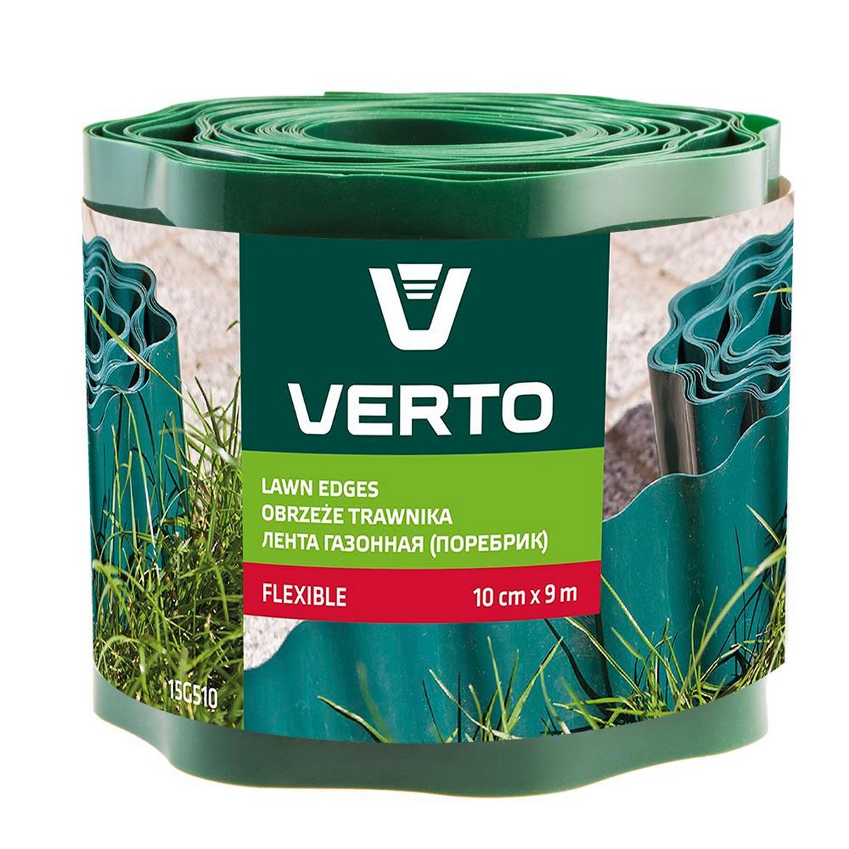 Характеристики стрічка газонна Verto 15G510