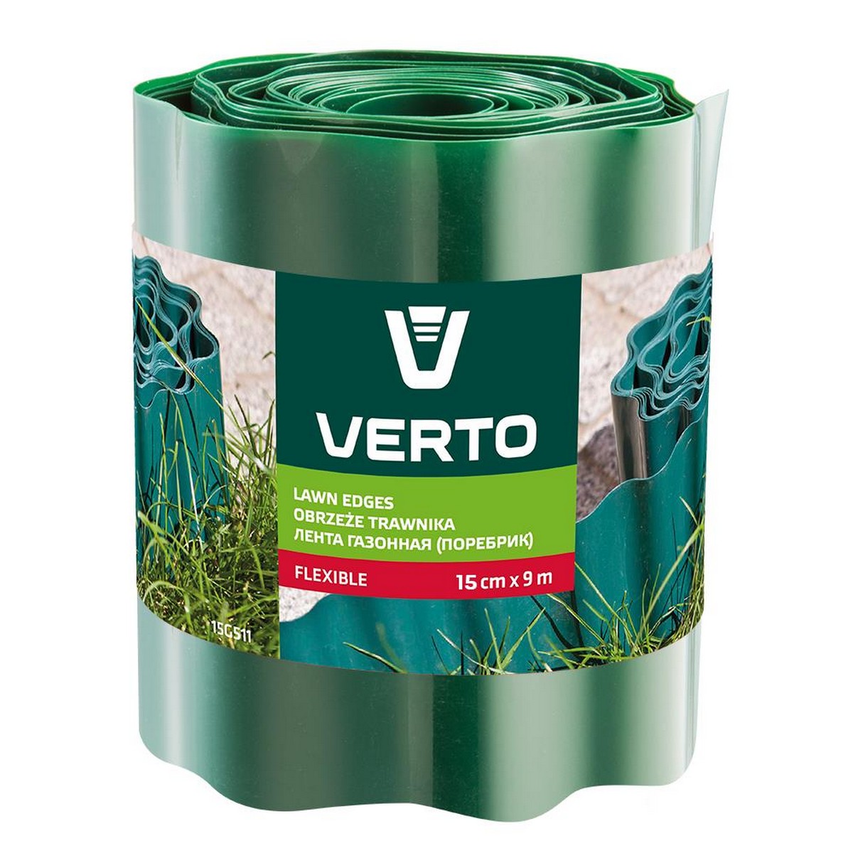 Відгуки стрічка газонна Verto 15G511