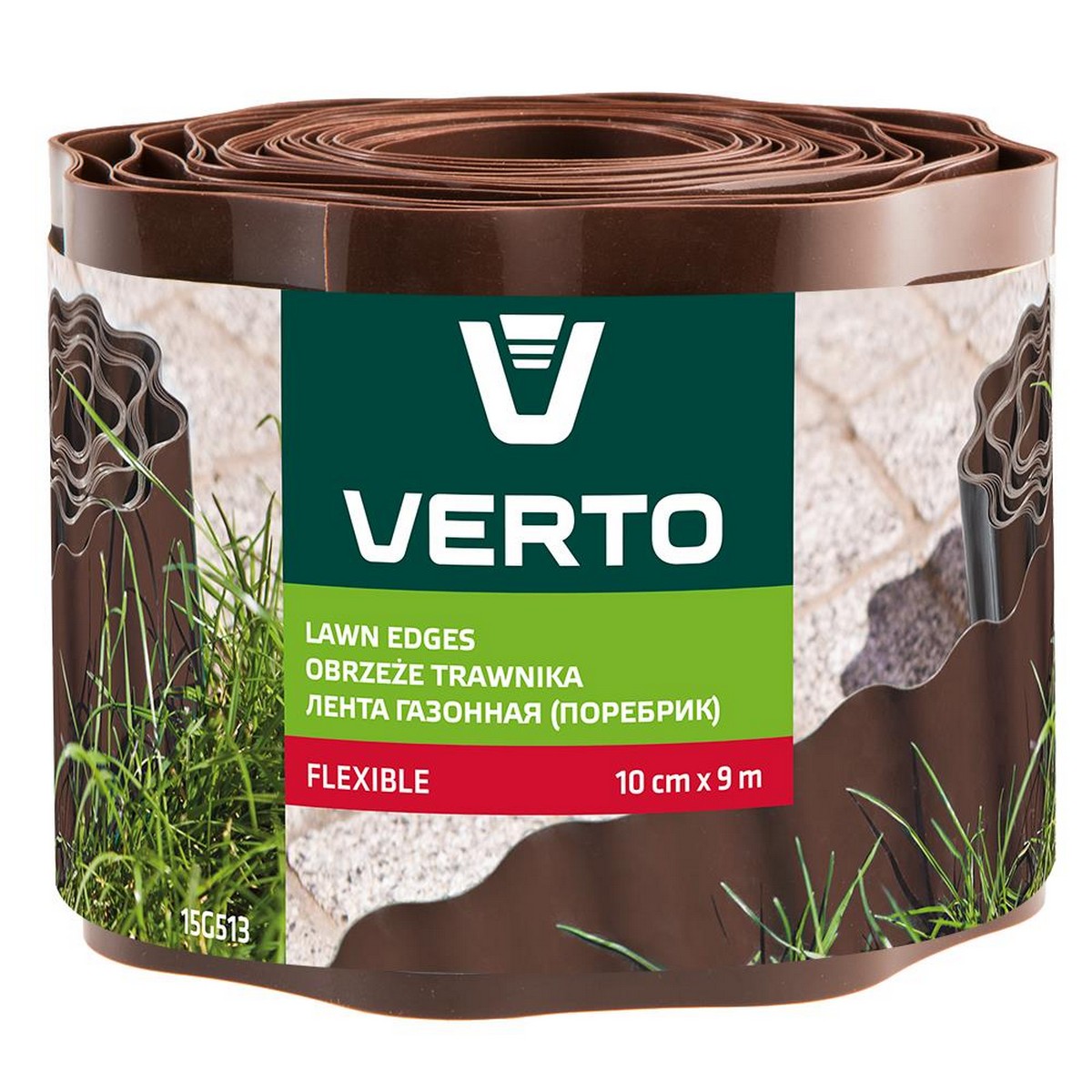 Характеристики стрічка газонна Verto 15G513