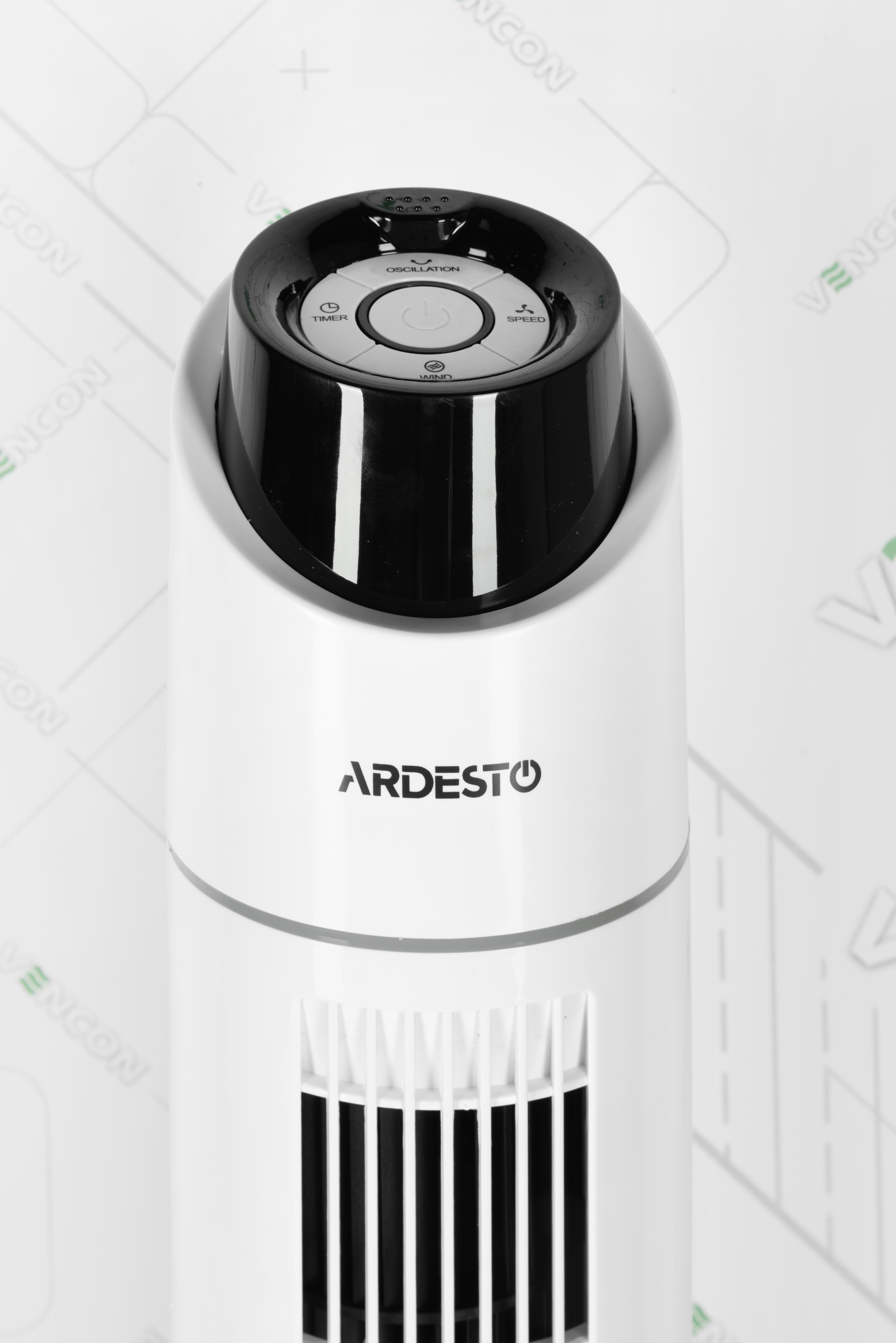 Напольный вентилятор Ardesto FNT-R44X1W обзор - фото 11