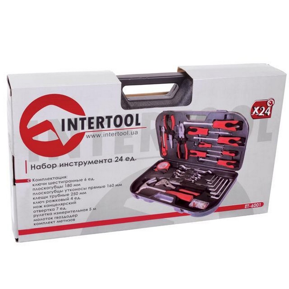 в продажу Набір інструментів Intertool ET-6001 - фото 3
