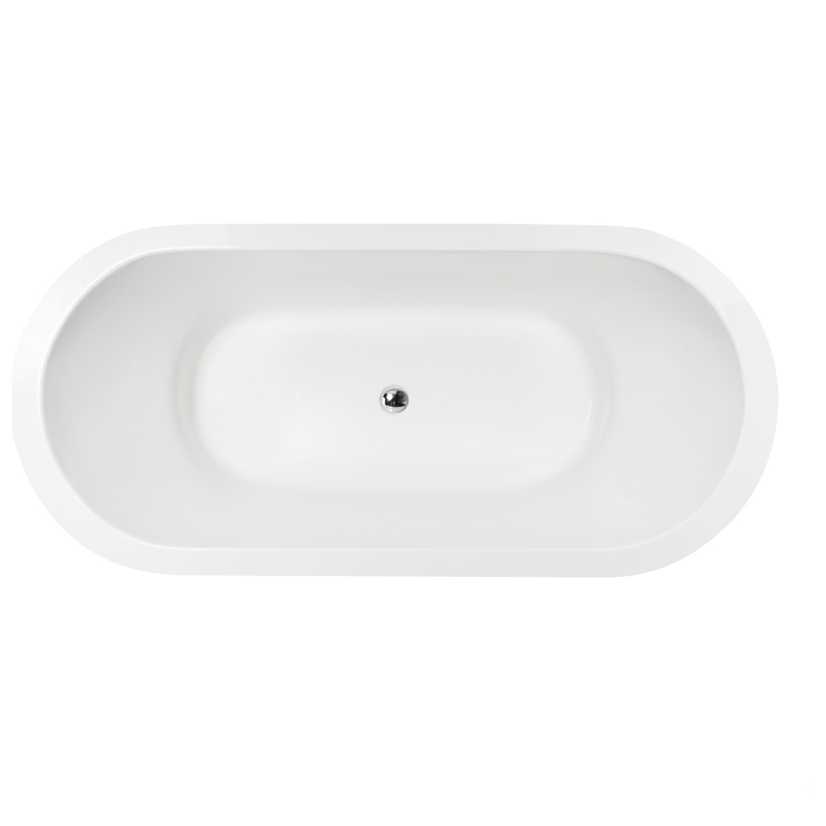 Овальная ванна PAA VAOPE/00 OPERA с переливом “click-clack”