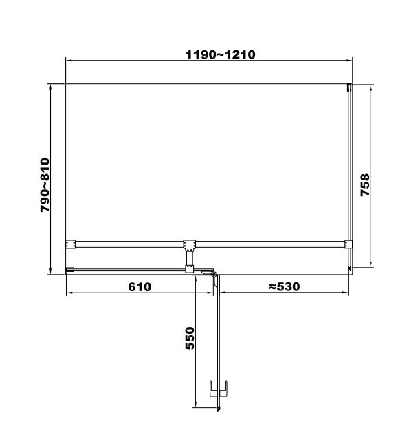 Душевий куток Devit UP FEN2310L ціна 0 грн - фотографія 2