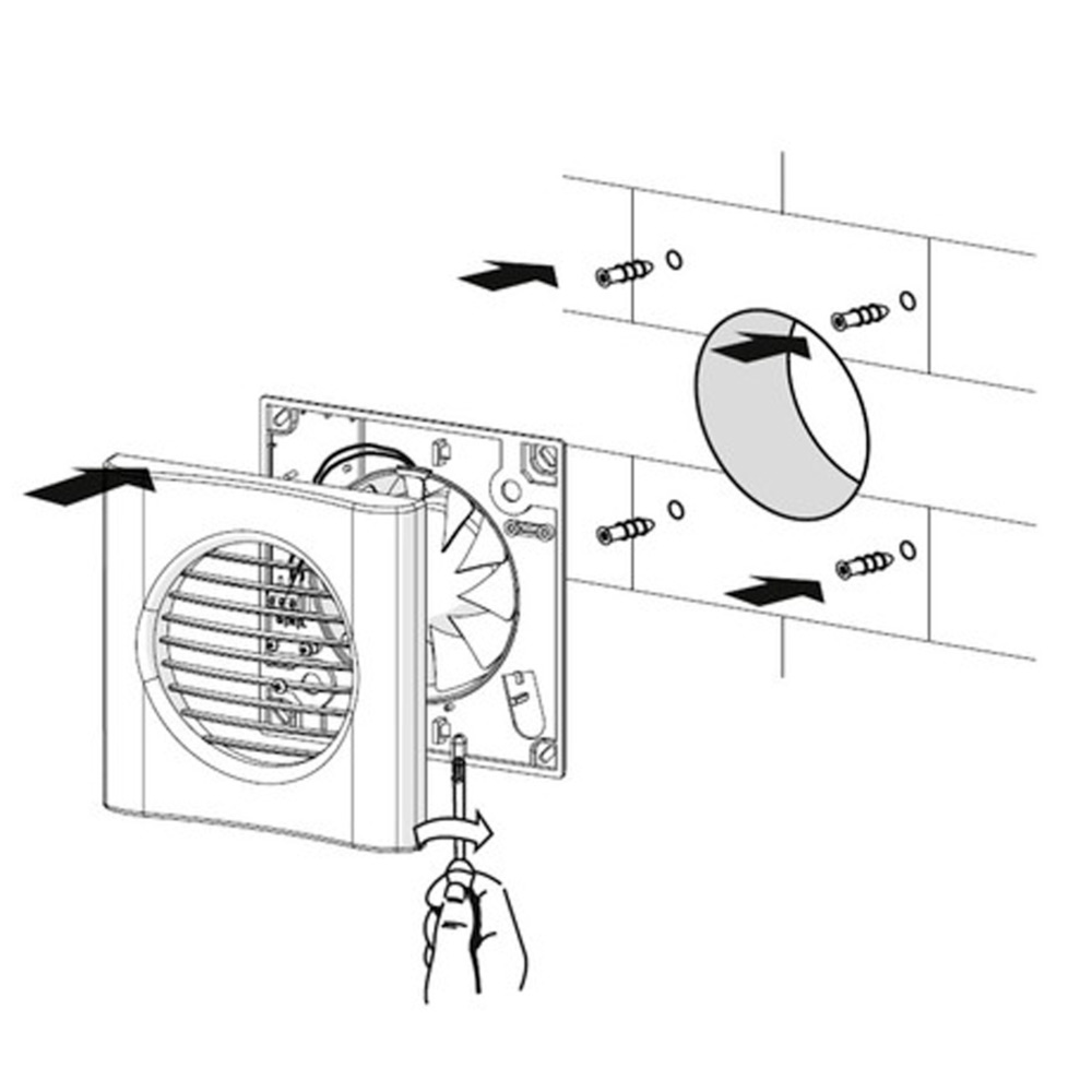 Витяжний вентилятор Домовент 125 Тиша відгуки - зображення 5