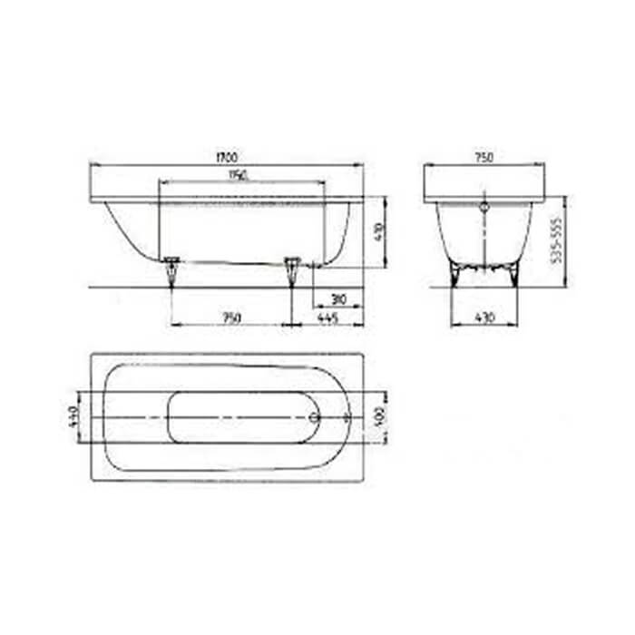 продаємо Smavit Relax Etruria 1280101 170*75*40 в Україні - фото 4