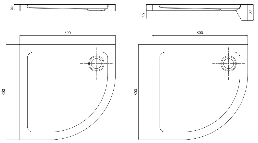 Primera Frame STQ2080 Габаритные размеры