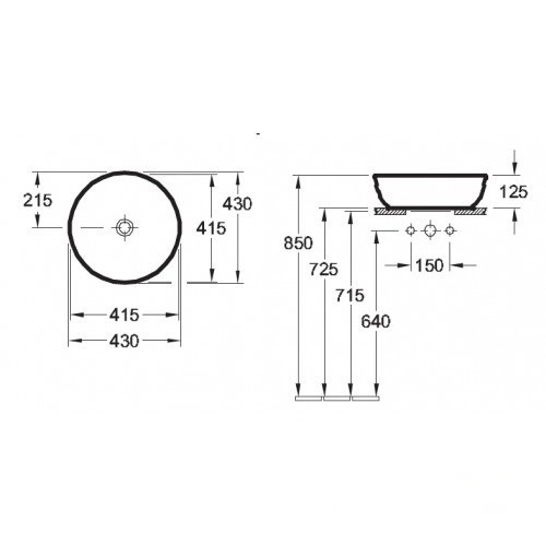 Раковина Villeroy&Boch Artis 417943R1 ціна 32188.80 грн - фотографія 2