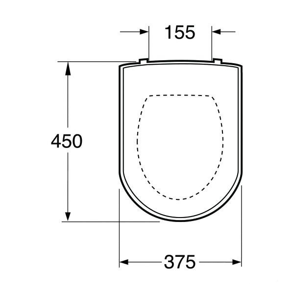 Сиденье для унитаза Gustavsberg ARTic 9M16S101 цена 7654.08 грн - фотография 2