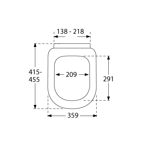 Сидіння для унітазу Villeroy&Boch Subway 9M55Q101 ціна 0 грн - фотографія 2