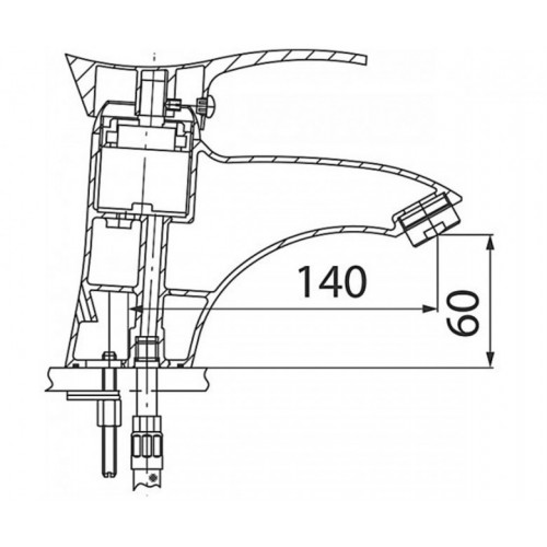 Ferro Loretta BLA2 Габаритні розміри