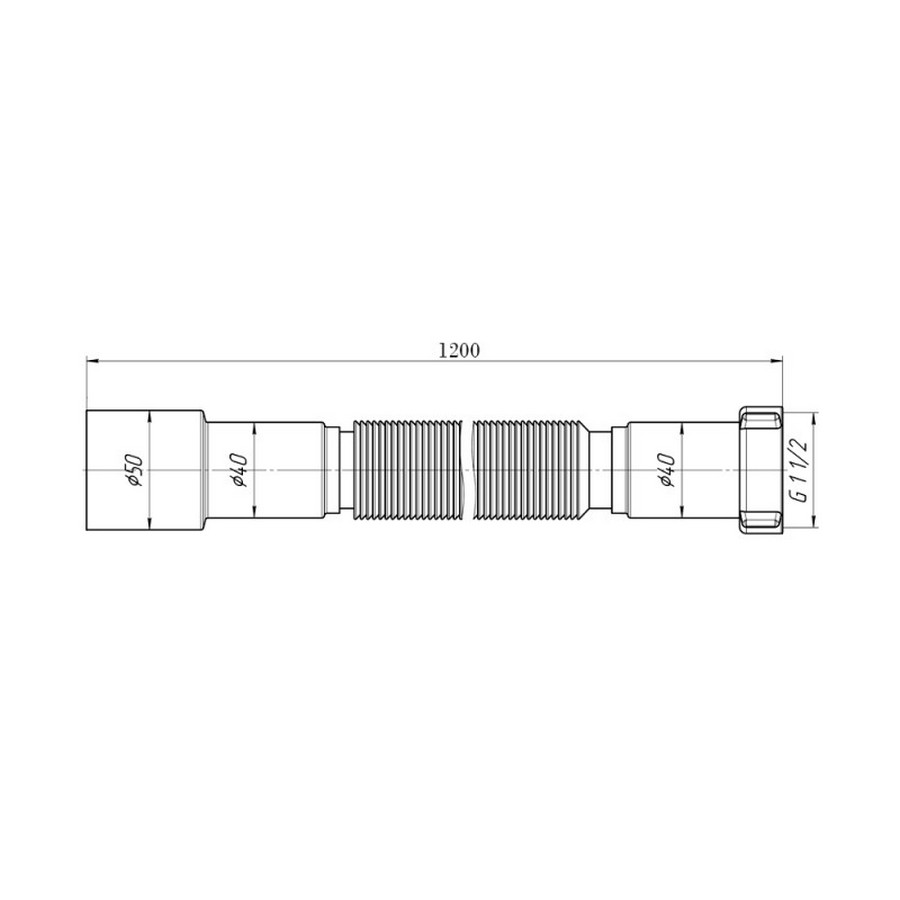 Патрубок Kronoplast KROGH120 цена 0 грн - фотография 2