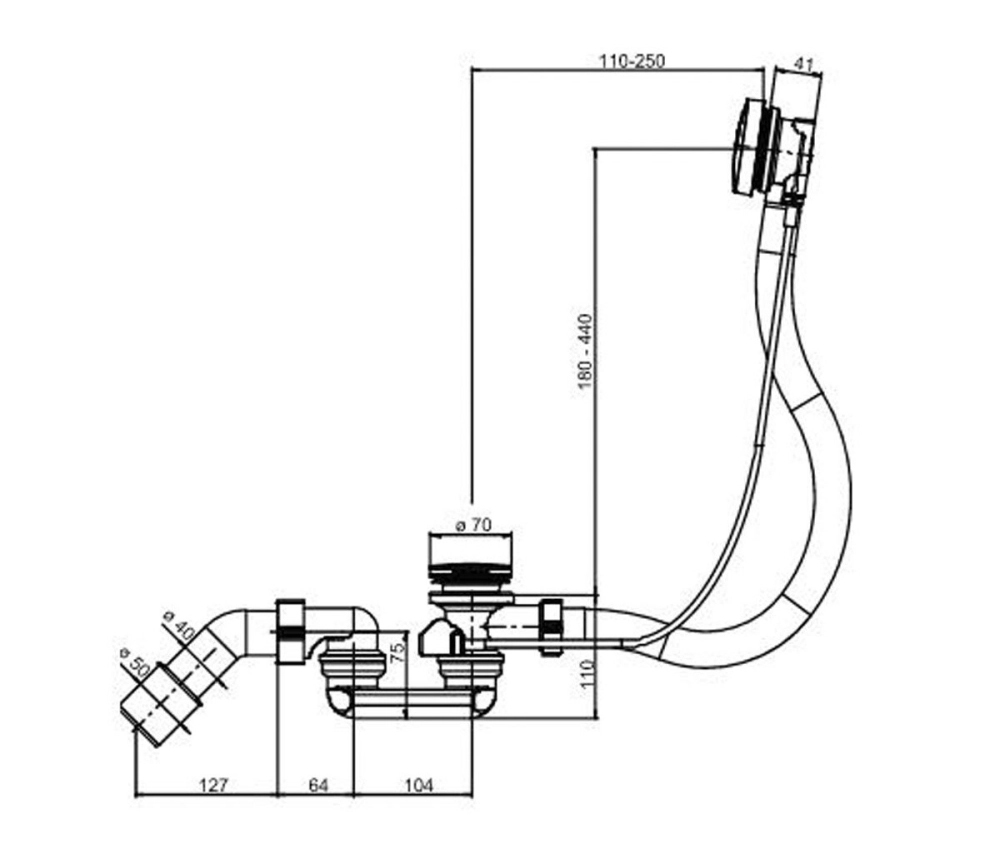 Sanit 35.333.00.S000 Габаритные размеры