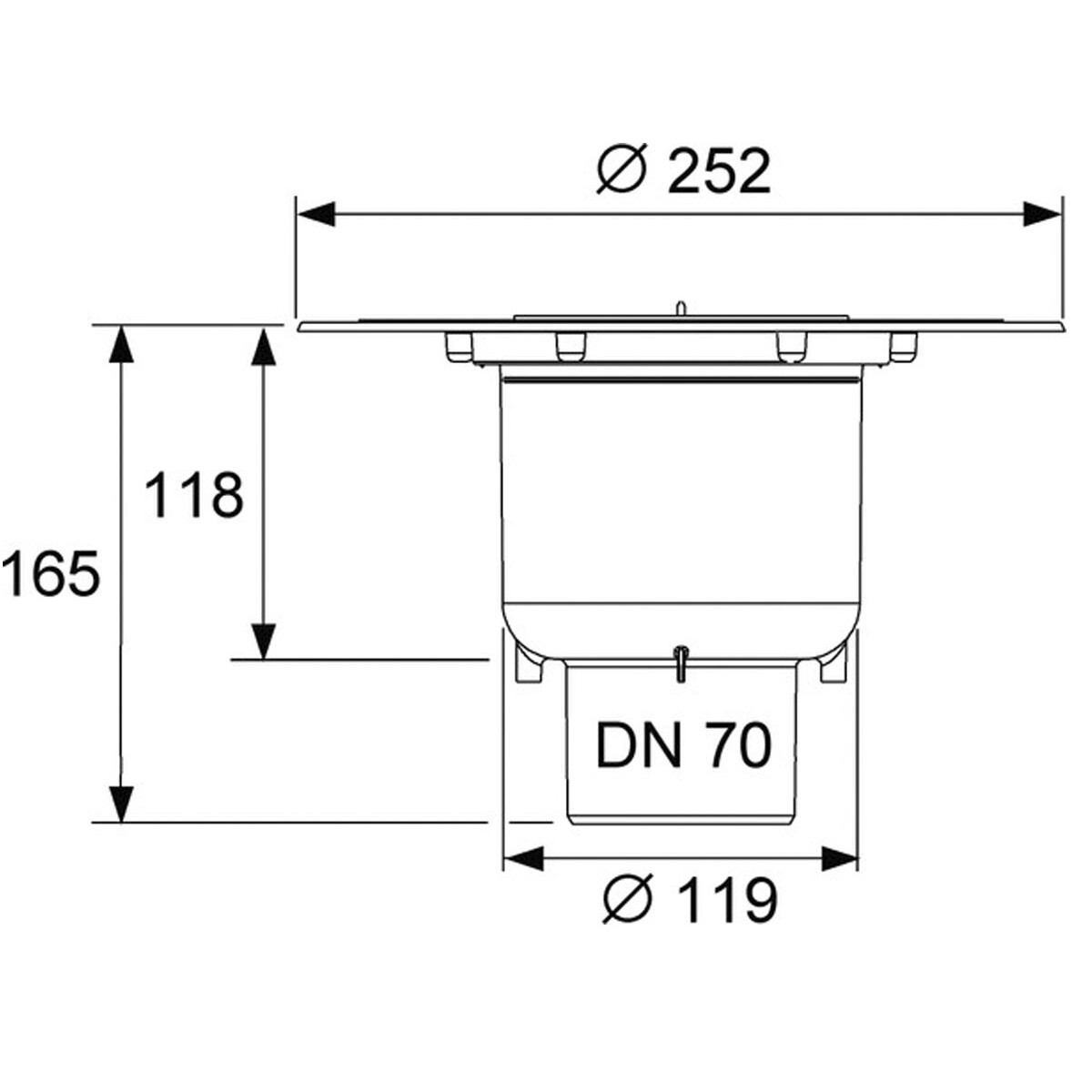 Сифон TECE Drainpoint 3603600 цена 2611 грн - фотография 2