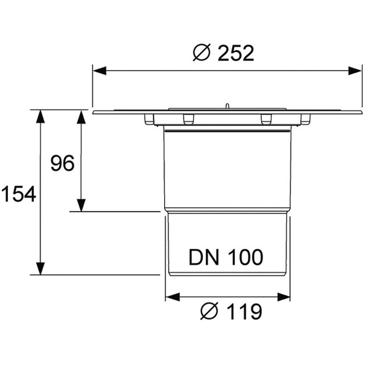 Сифон TECE Drainpoint 3607600 цена 2806 грн - фотография 2