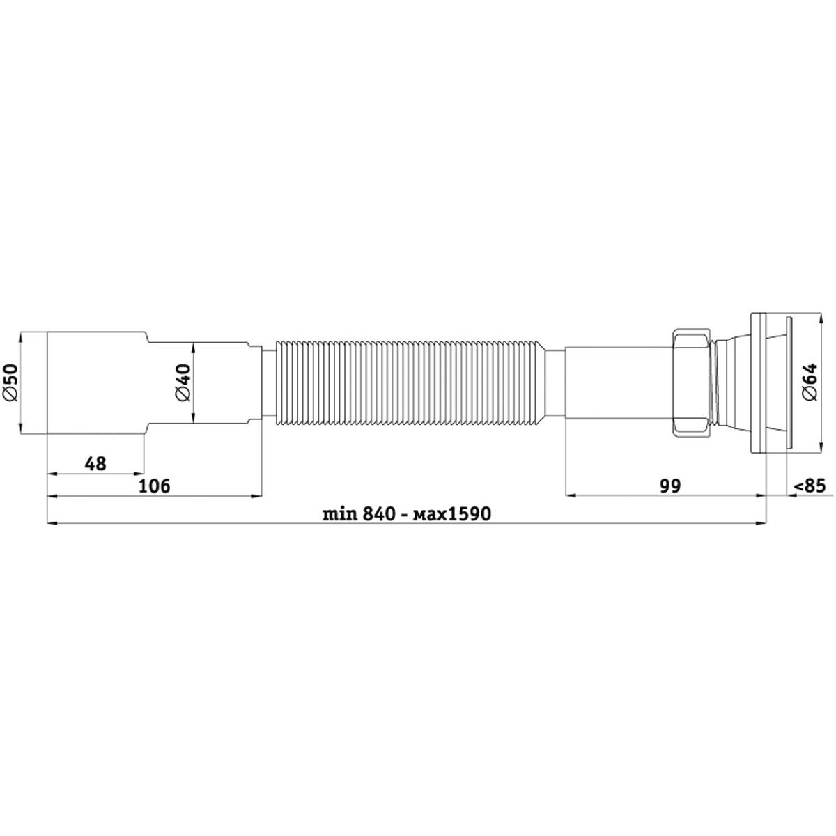 Сифон АНИ Пласт G216 ціна 0 грн - фотографія 2