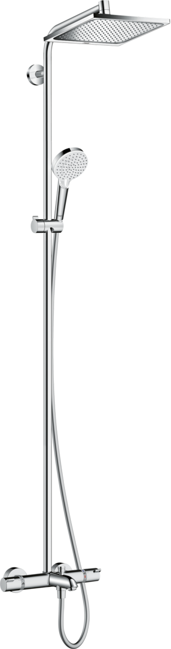Душова система Hansgrohe Crometta E 240 Showerpipe 27298000 в інтернет-магазині, головне фото