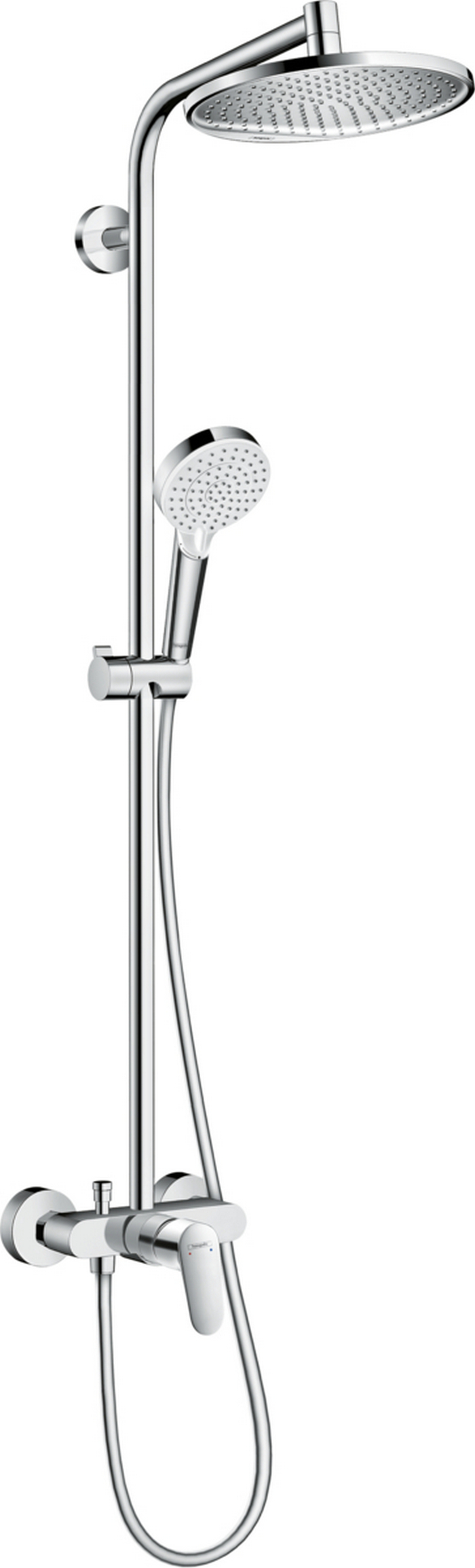 Душова система Hansgrohe Crometta S 240 1jet Showerpipe 27269000 в інтернет-магазині, головне фото