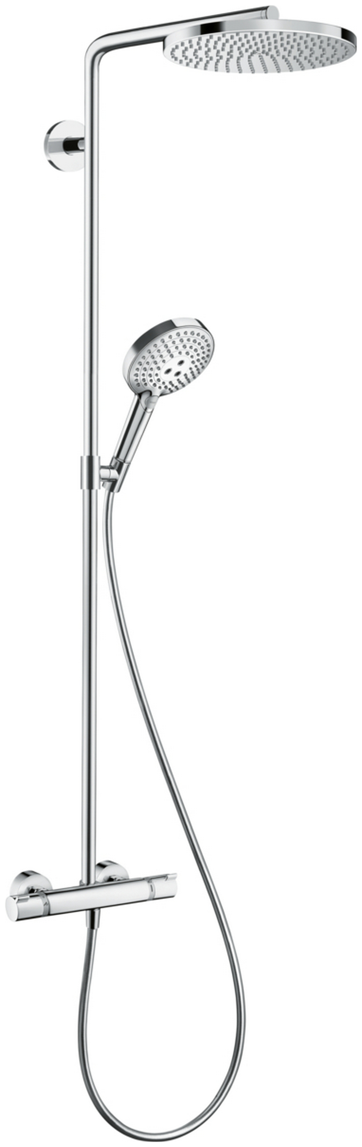 Душова система Hansgrohe Raindance Select S Showerpipe 240 1jet PowderRain 27633000 в інтернет-магазині, головне фото