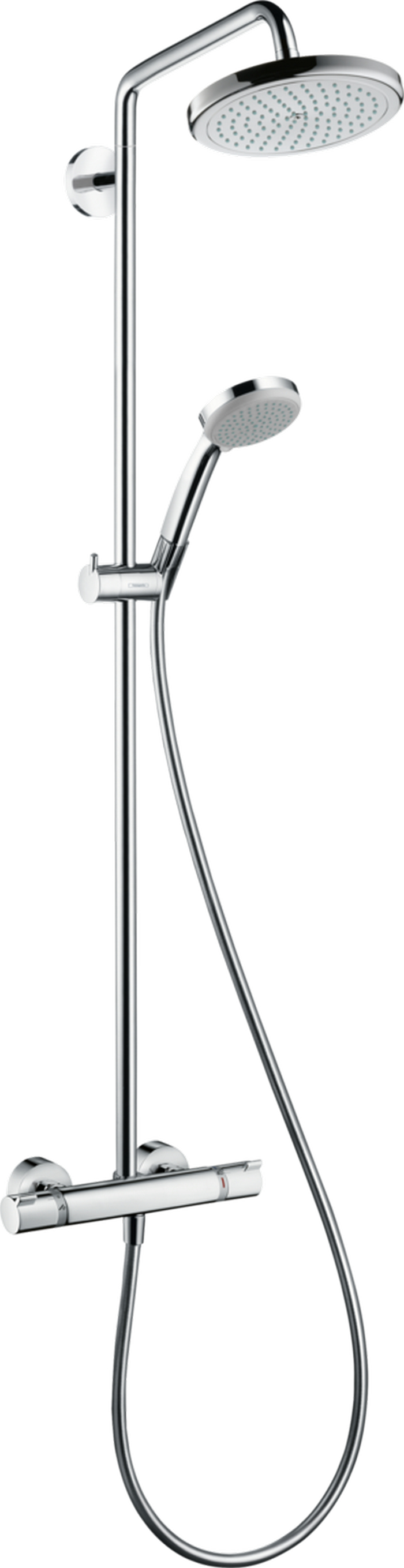 Душова система Hansgrohe Croma Showerpipe 220 1jet 27185000 в інтернет-магазині, головне фото