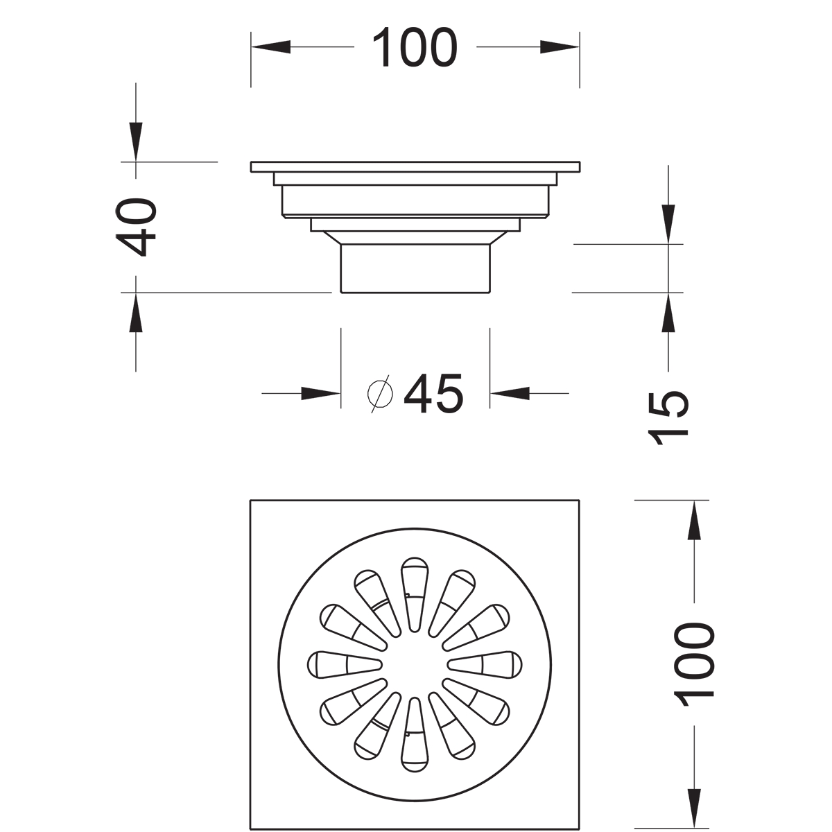 Сифон Devit Charlestone Ceramic 6038142G цена 0.00 грн - фотография 2