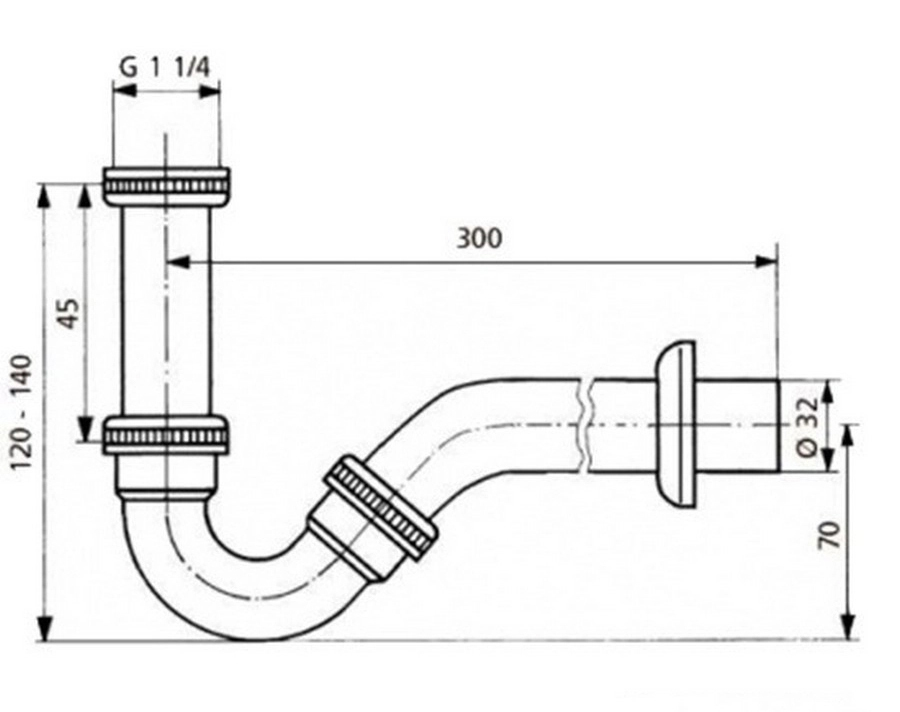 Sanit 3170100 Габаритные размеры