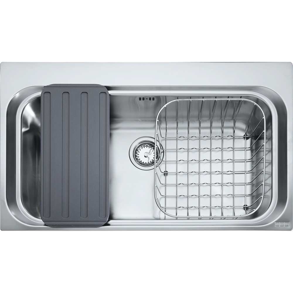 Кухонна мийка срібляста Franke Acquario Line AEX 610-A 101.0199.089 (полірована)