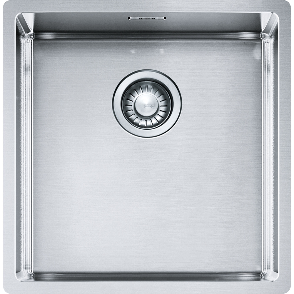 Кухонная мойка серебристая Franke Box BXX 110-40/ BXX 210-40 127.0369.215 (полированная)
