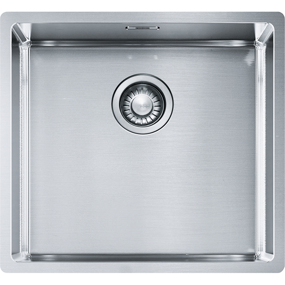 Кухонная мойка серебристая Franke Box BXX 110-45/ BXX 210-45 127.0369.250 (полированная)