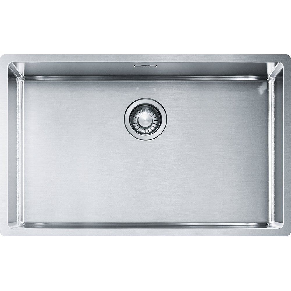 Кухонная мойка серебристая Franke Box BXX 110-68/ BXX 210-68 127.0369.284 (полированная)