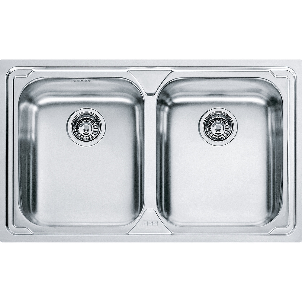 Кухонна мийка срібляста Franke Logica Line LLL 620 101.0381.839 (декор)