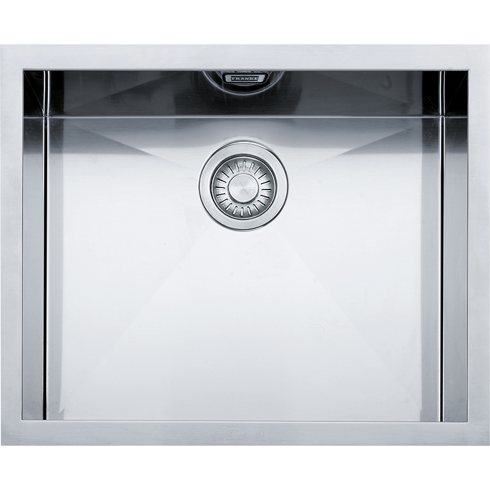 Кухонна мийка ширина 560 мм Franke Planar Undermount PPX 110-52 122.0203.471 (полірована)