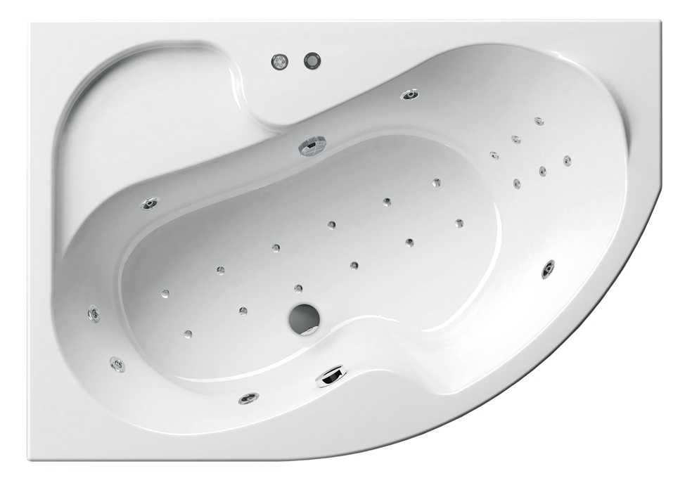 Ванна 105 см / 1050 мм Ravak ROSA R 150х105 Beauty Ultra белый (GMSR1207)