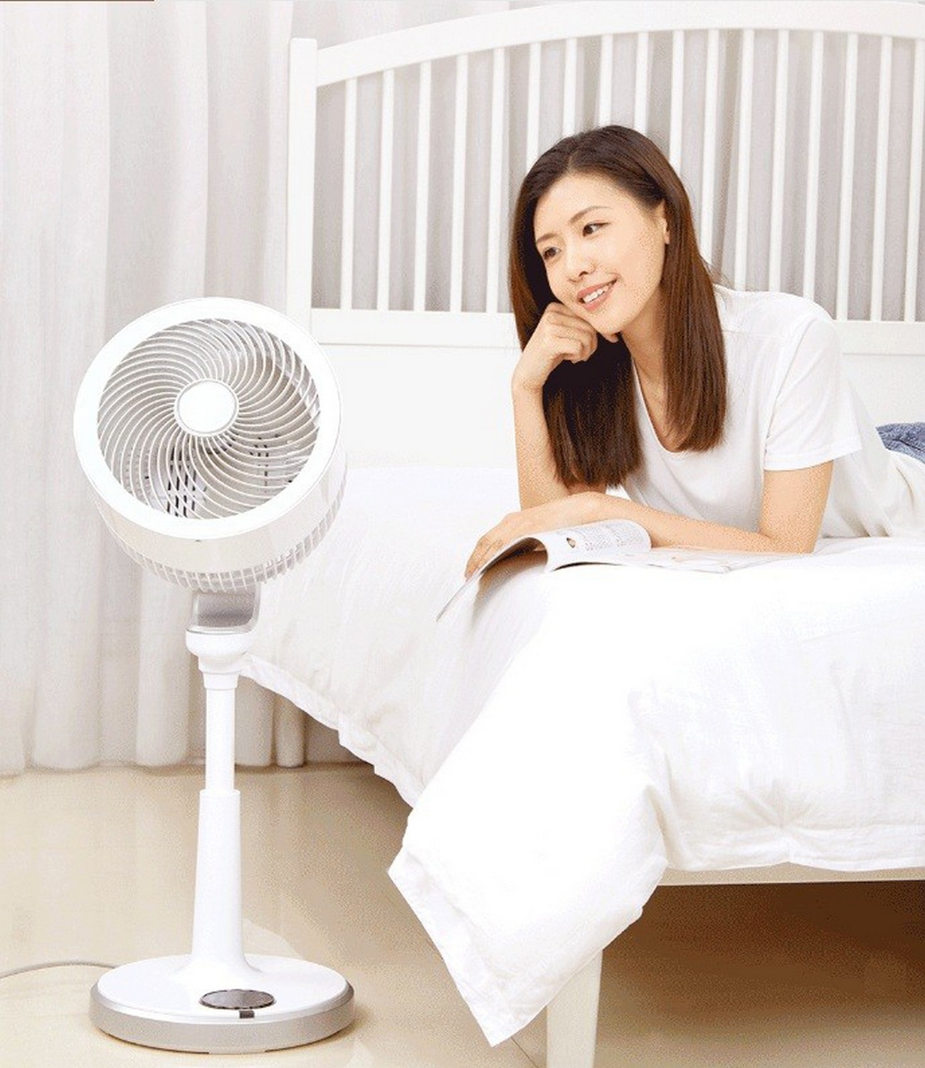 Напольный вентилятор Xiaomi AIR MATE DC Electric Fan CA23-RD2 White инструкция - изображение 6