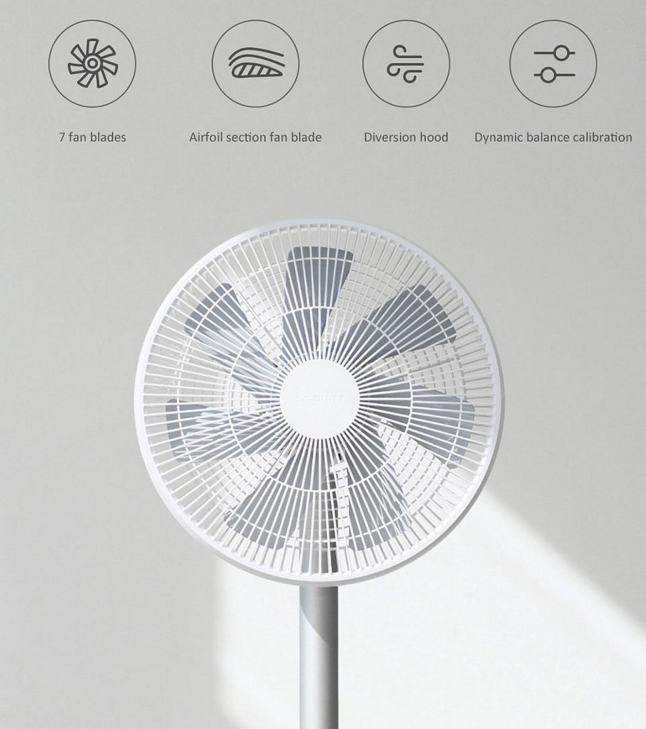 Напольный вентилятор Xiaomi SmartMi ZhiMi DC frequency conversion floor fan 2/2S отзывы - изображения 5