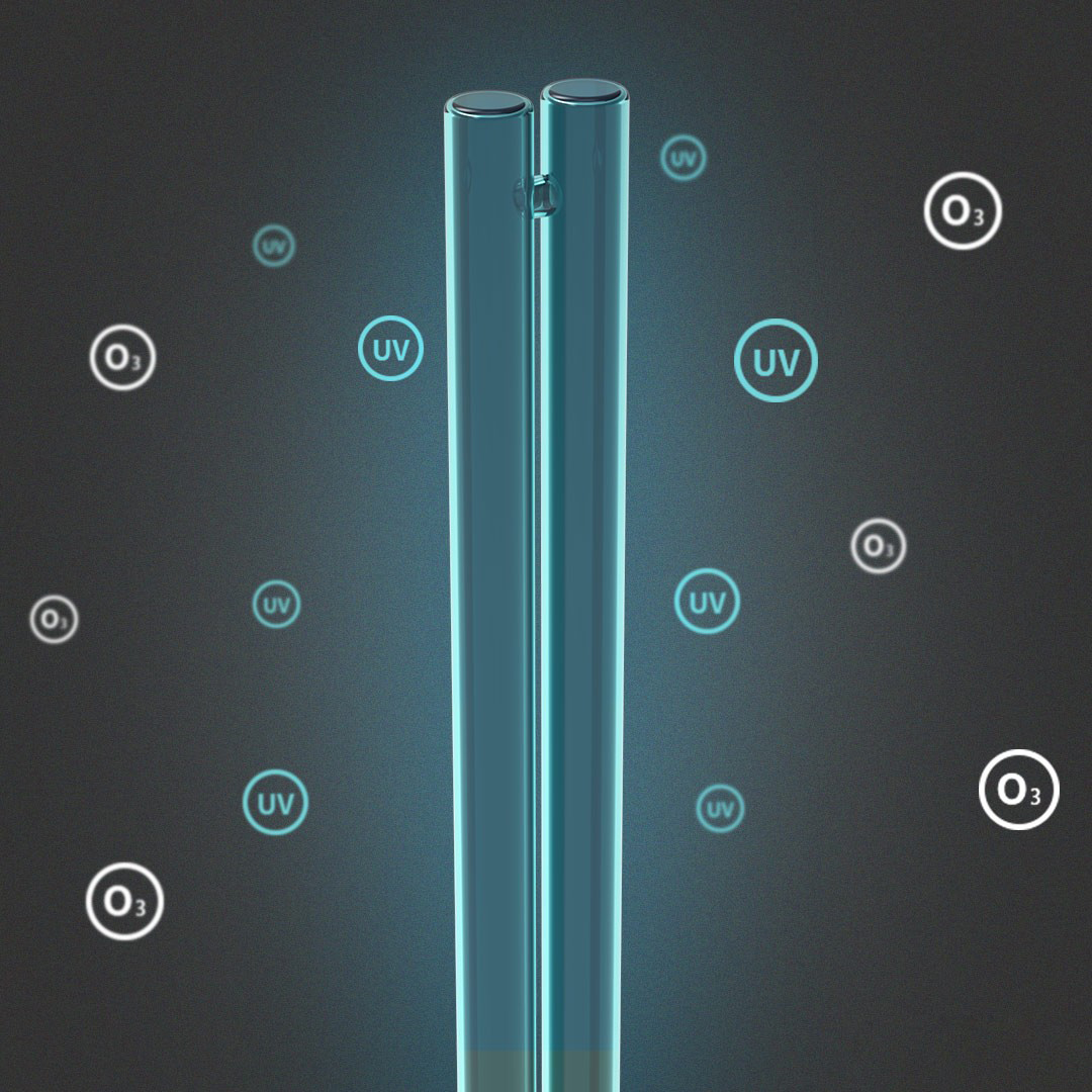 в продаже Облучатель бактерицидный бытовой  Xiaomi HUAYI Disinfection Sterilize Lamp White SJ01 - фото 3
