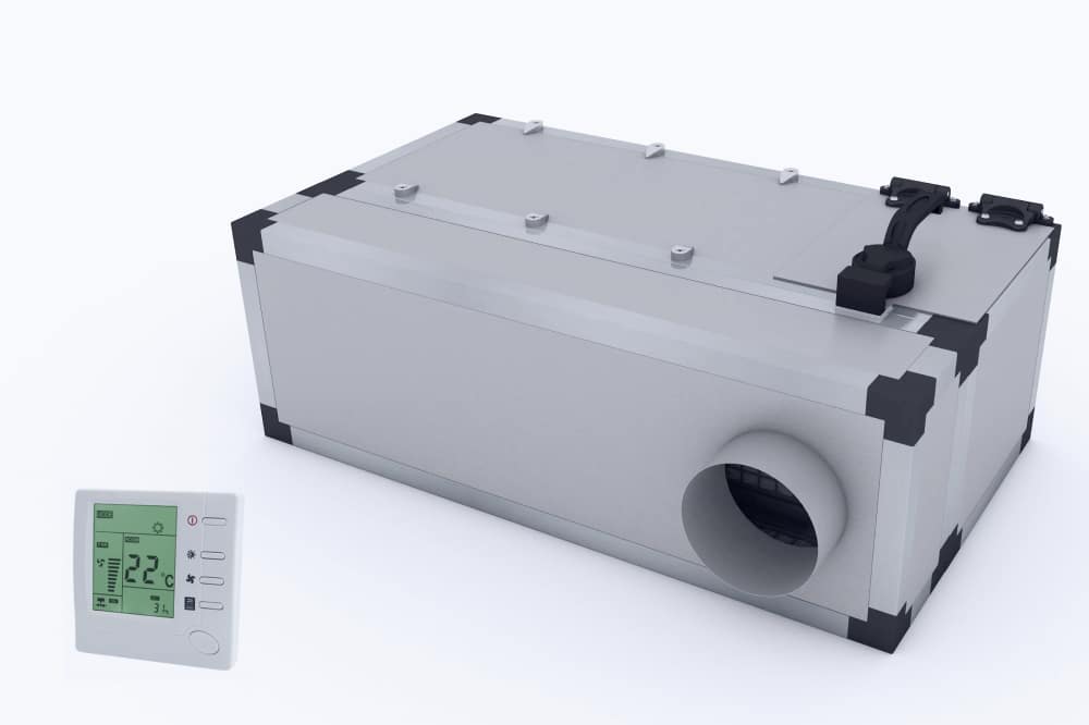 Приточная установка ASV group АСВ 200 LQ (ASV 200 LQ) доп. шумоглушитель с проводным пультом управления