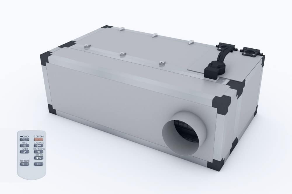 Припливна установка ASV group АСВ 200 LQC (ASV 200 LQC) доп. шумоглушник без нагріву з пультом ДУ в інтернет-магазині, головне фото