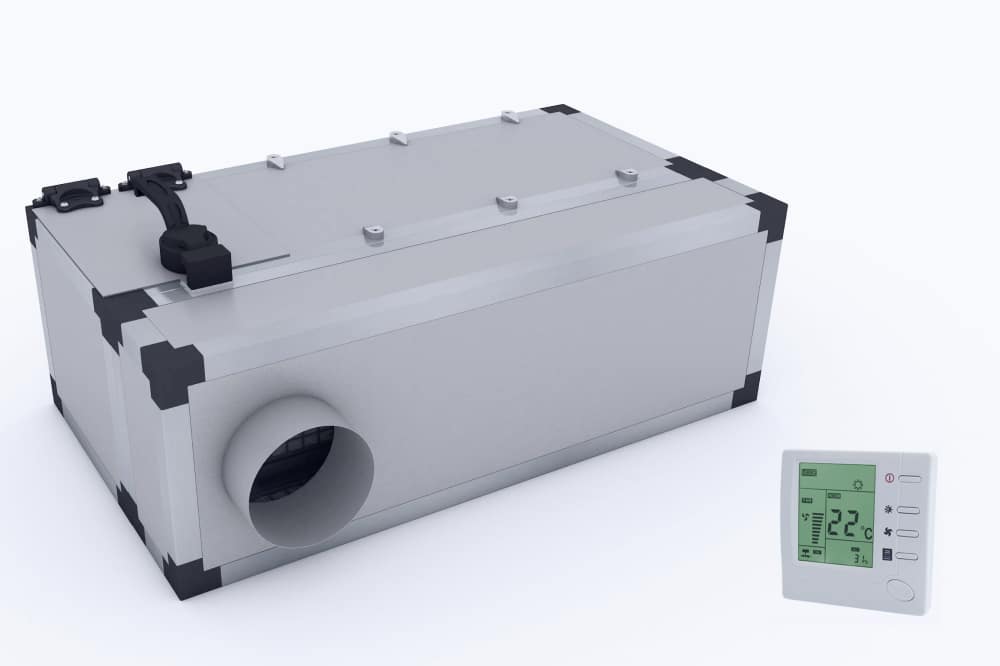 Приточная установка ASV group АСВ 200 RQC (ASV 200 RQC) доп. шумоглушитель без нагрева с проводным пультом управления