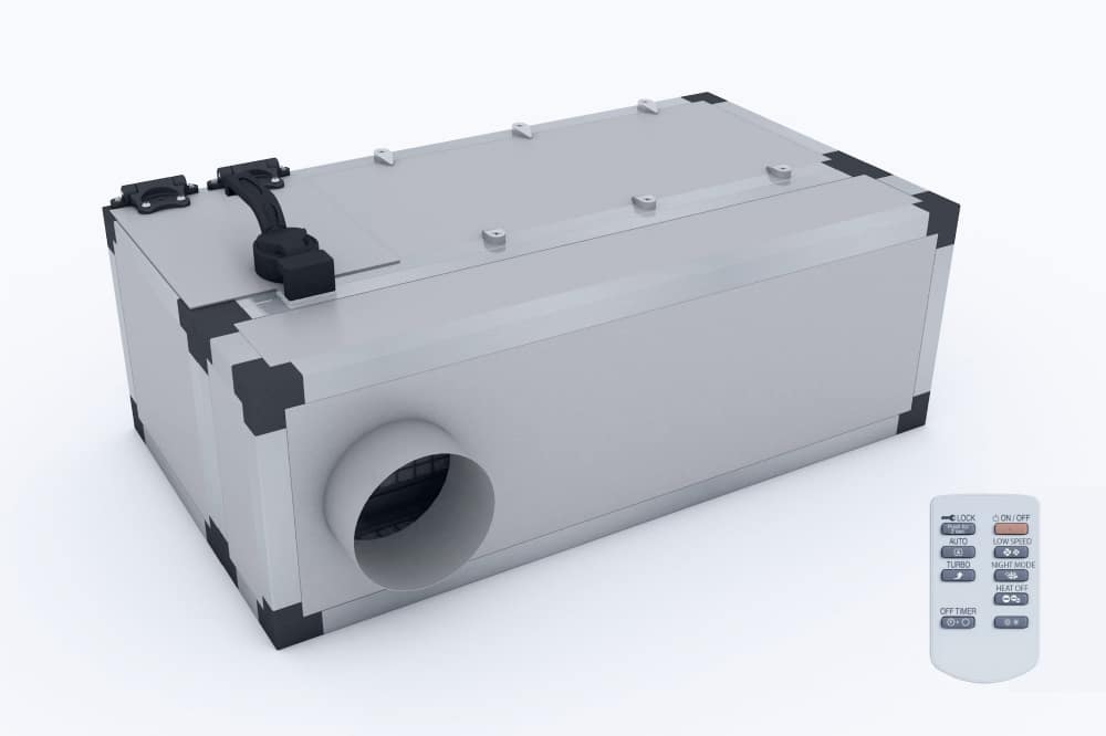 Припливна установка ASV group АСВ 200 RQC (ASV 200 RQC) доп. шумоглушник без нагріву з пультом ДУ в інтернет-магазині, головне фото