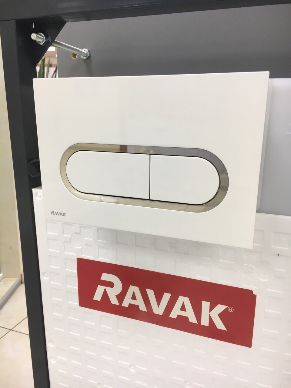 в продажу Панель змиву Ravak Chrome біла - фото 3