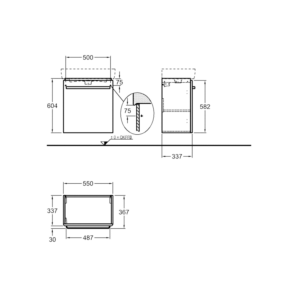 Тумба Keramag Renova №1 Comprimo 862060000 ціна 0 грн - фотографія 2