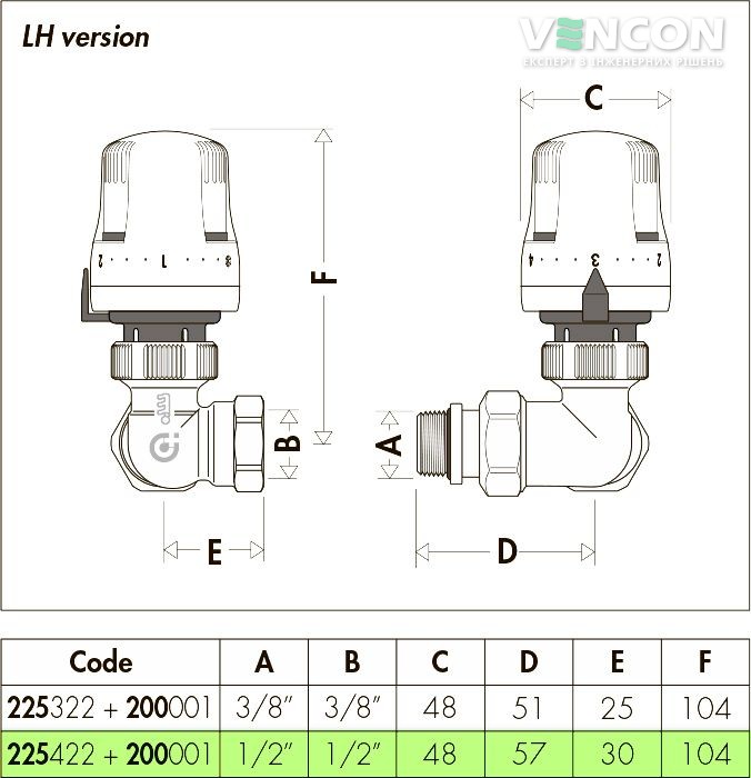 Кран Caleffi 225 1/2" (225422) ціна 1339 грн - фотографія 2